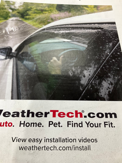 DIREC FIT - 82727 Side Window Deflectors For 2013-18 Lexus ES350 - Dark Tint