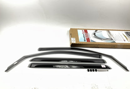 DIRECT FIT - 84740 Vent Visor Window Deflector, 4-Piece Set, Crew Cab