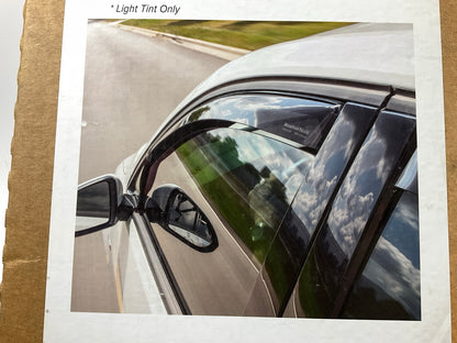 DIRECT FIT - 84740 Vent Visor Window Deflector, 4-Piece Set, Crew Cab