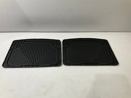 DIRECT FIT W20 REAR (2nd Row) Black Rubber Floor Liner All-Weather Mats