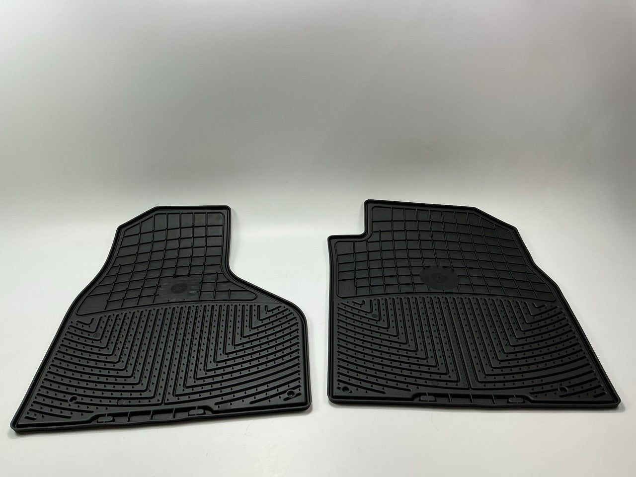 DIRECT FIT W337 Front Rubber All-weather Floor Mats For 2012-24 Ram 1500 Pickup