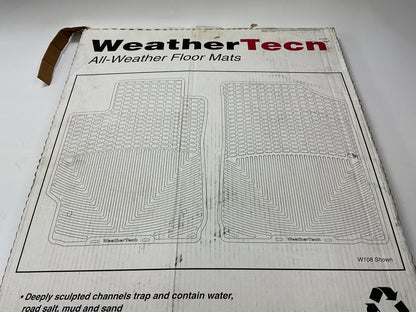 DIRECT FIT W337 Front Rubber All-weather Floor Mats For 2012-24 Ram 1500 Pickup