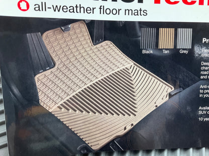 DIRECT FIT - W96GR Rubber Floor Mats All-Weather, GRAY -  2009-13 Toyota Corolla