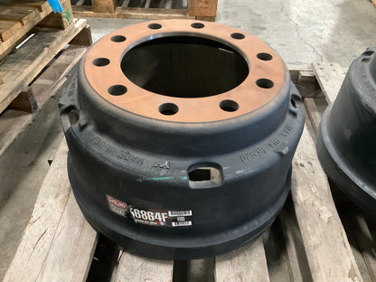 (2) Webb 56864F Outboard Brake Drum, 16.5'' X 7'', 10 Hole, Replaces 3123788002