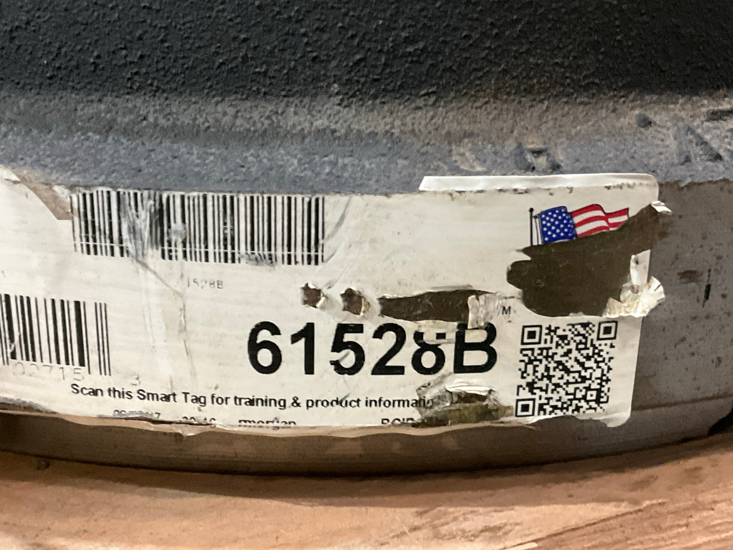 Webb 61528B 15'' X 4'' Outboard Mount Balanced Brake Drum