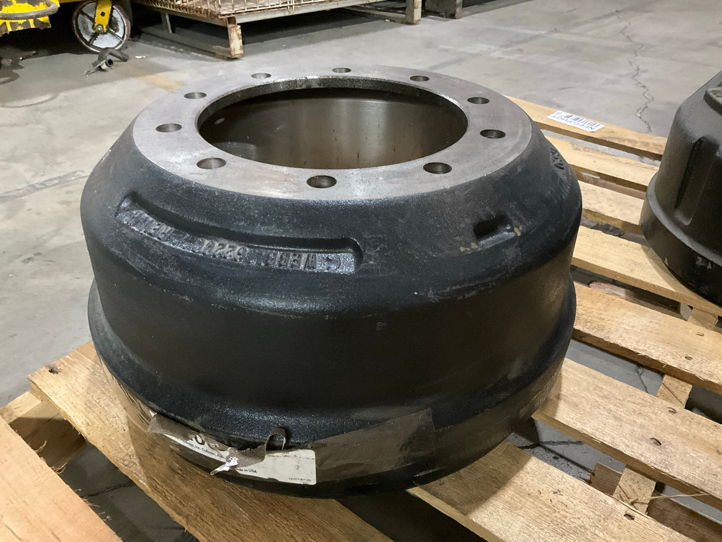 Webb 62200F Inboard Brake Drum, 16.50'' X 7'', 10 Hole X 11.25'', 9.44'' Pilot