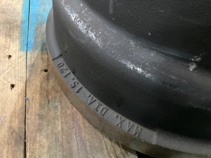 (2) Webb 65548B Outboard Brake Drum, 15'' X 4'', 10 Hole, Replaces 2605075C1