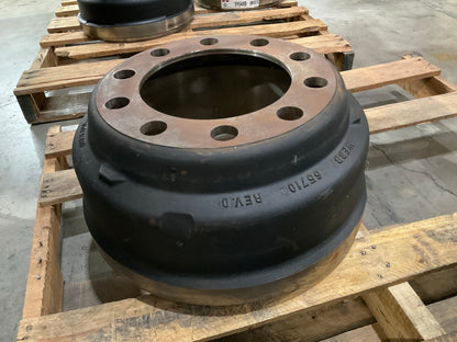 Webb 65710B 16.5'' X 5'' Outboard Mount Balanced Brake Drum 11.25'' Diameter