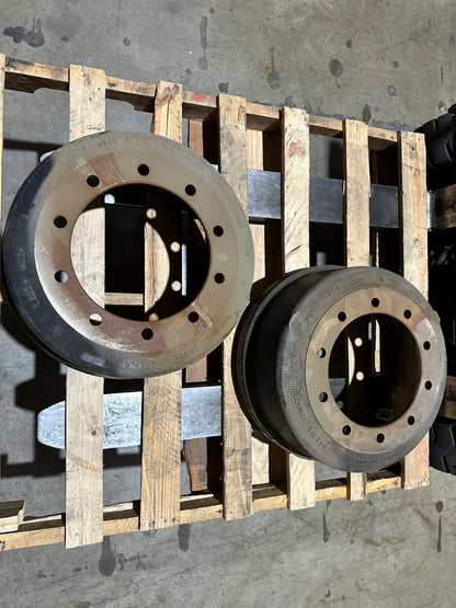 (2) Webb 68730F Inboard Mount Brake Drum, 16.5'' X 7'', 10 Hole X 11.25''