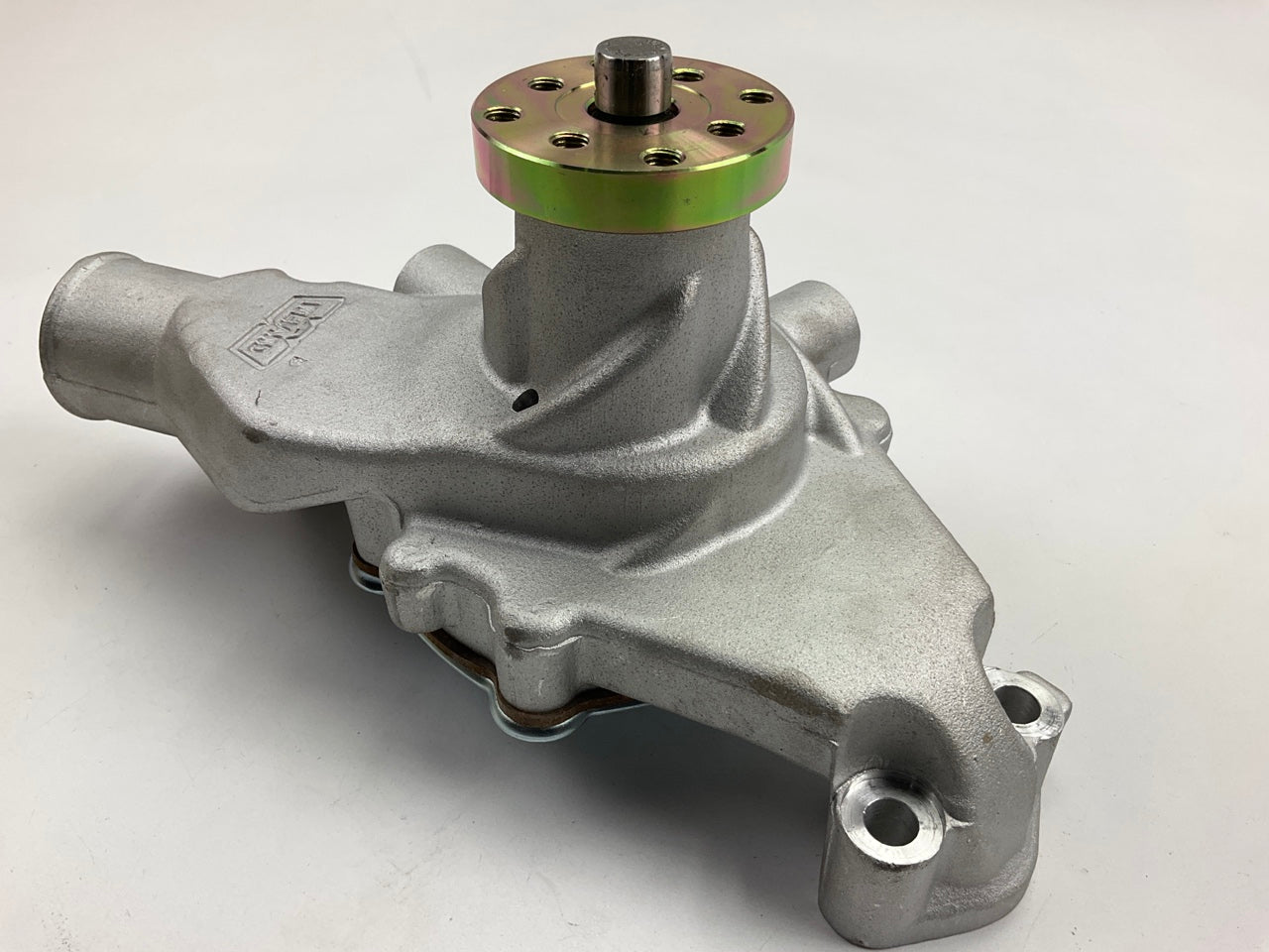 Weiand 9208 Water Pump Action+ Mechanical High Volume Aluminum Short SBC