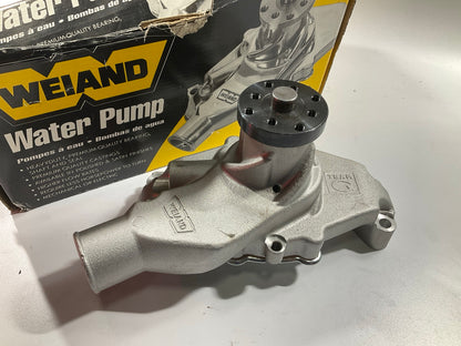 Weiand 9220 Team G Aluminum Water Pump W/ ''Twisted Snout'' 1971-1982 Corvette SBC