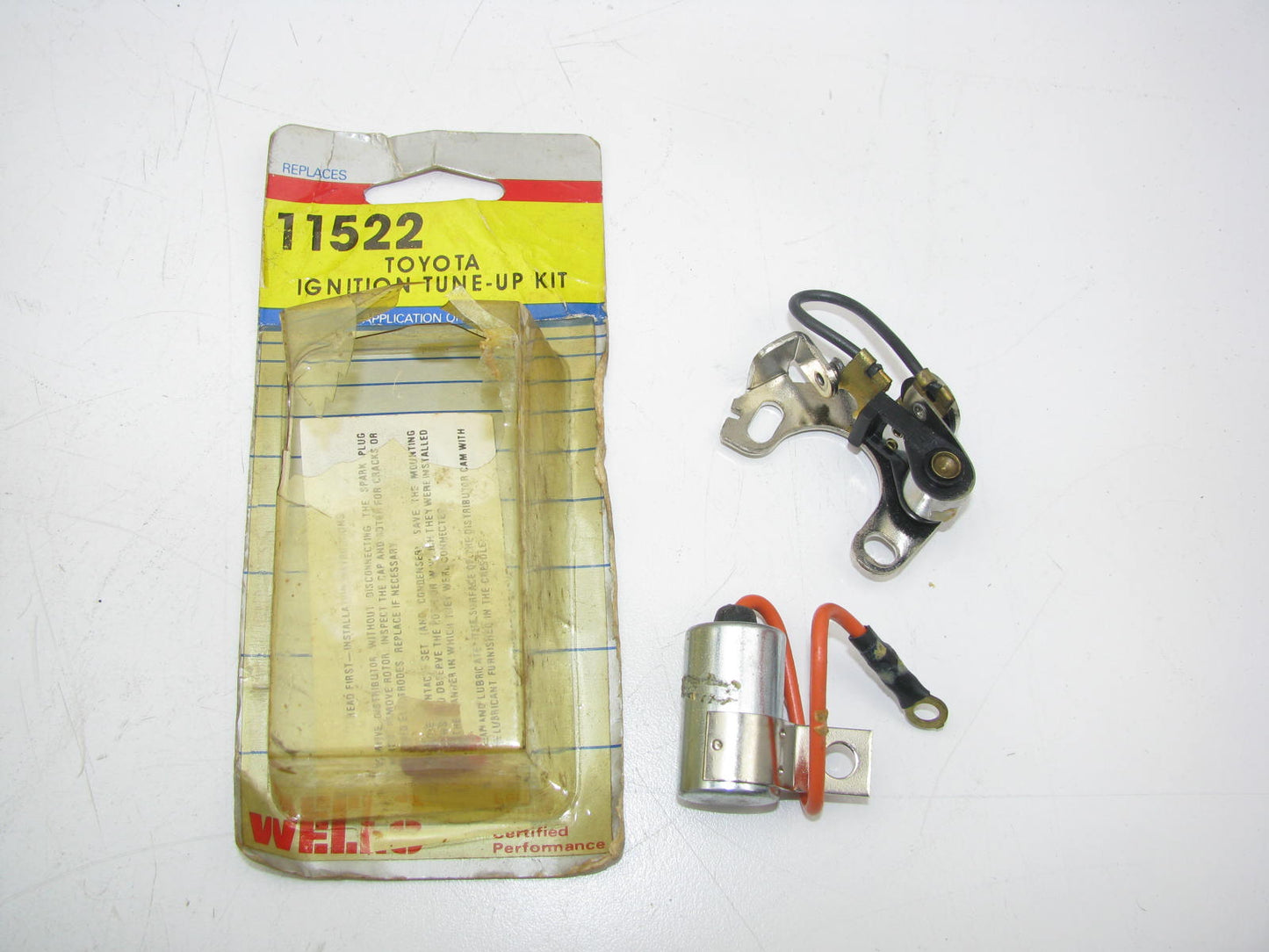 Wells 11522 Ignition Tune Up Kit -  Breaker Points & Condenser
