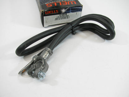 Wells 121041B Top Post Battery Cable - 1 Gauge Black