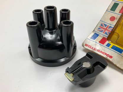 Wells 15502 Ignition Distributor Cap & Rotor Kit