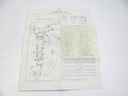 Wells CK173B Carburetor Rebuild Kit - 1961-68 Pontiac Rochester 1-BBL B, BC, BV