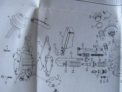 Wells CK499A Carburetor Rebuild Kit - Rochester 1ME 1-BBL Monojet