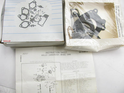 Wells CK544A Carburetor Rebuild Kit 1975-1976 AMC For Holley 1-BBL 1946