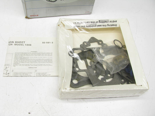 Wells CK660 Carburetor Rebuild Kit 1980-1983 Ford For Holley 1-BBL 1946