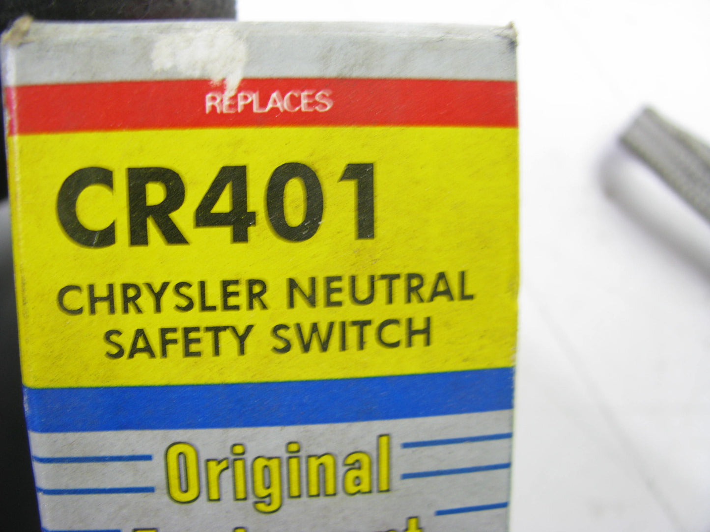 Wells CR401 Neutral Safety Switch