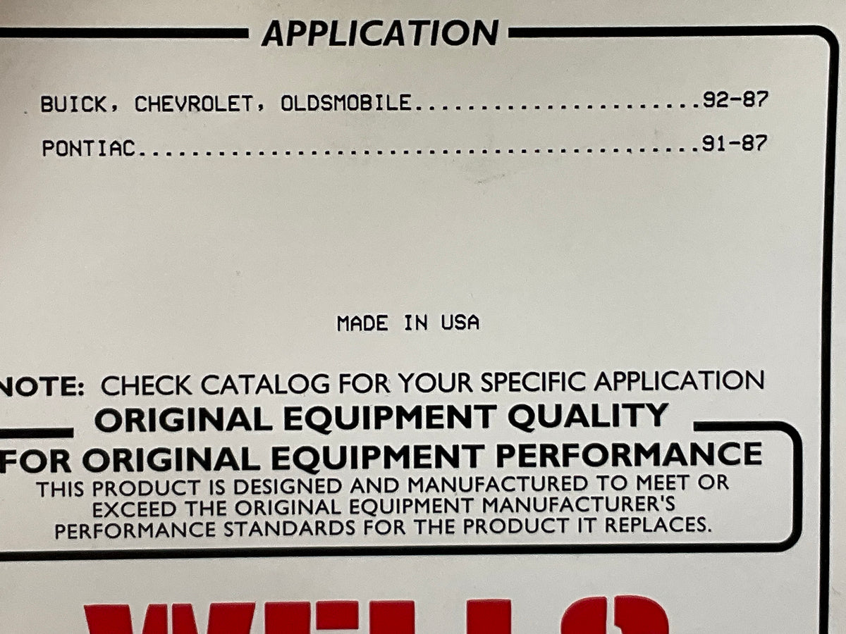 Wells DR144 Ignition Control Module ICM