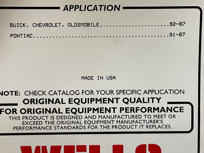 Wells DR144 Ignition Control Module ICM