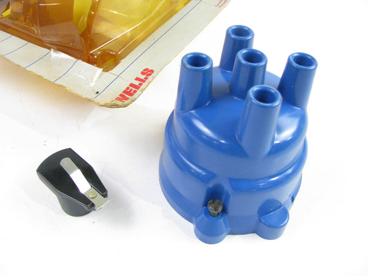 Wells F2101 Ignition Distributor Cap & Rotor Kit