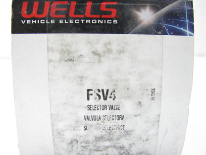Wells FSV4 Fuel Tank Gas Select Valve - 3 Port