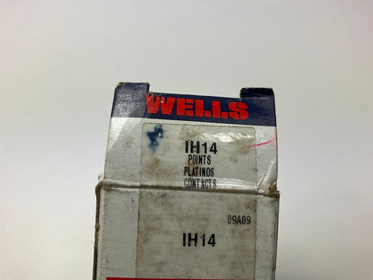 Wells IH14 Distributor Ignition Points Contact Set - IHC Tractor 504 Gas & LPG