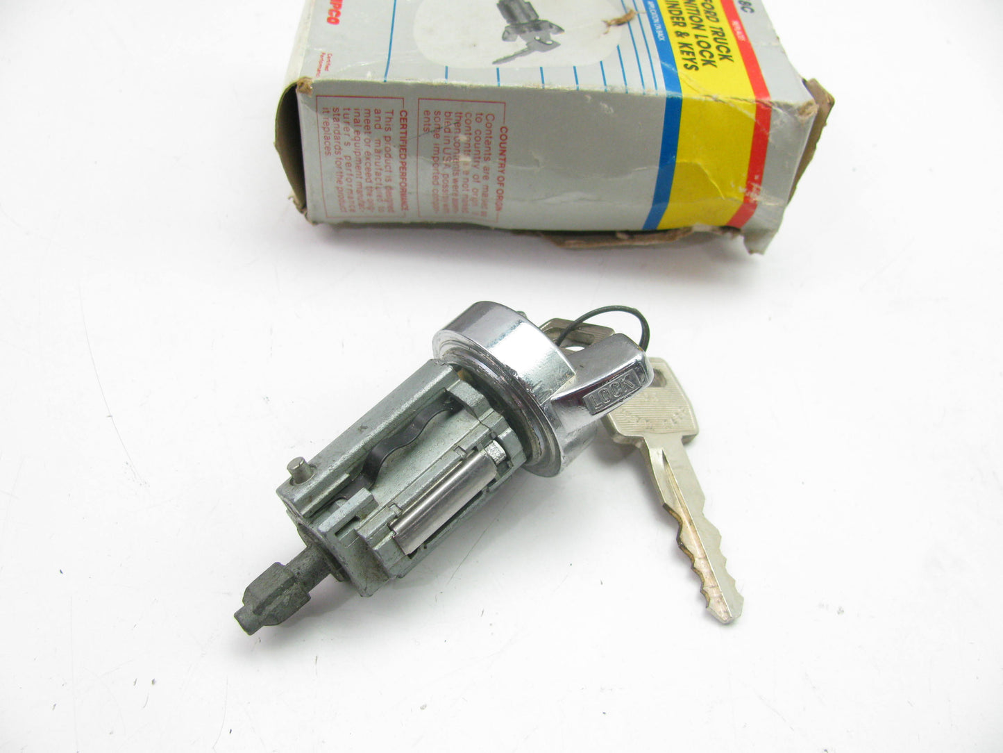 Wells LS318C Ignition Lock Cylinder & Keys