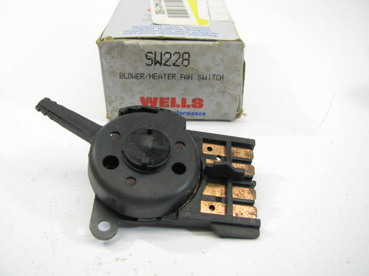 Wells SW228 HVAC Blower Control Switch - 35991 15-71381 207481 ACD155446