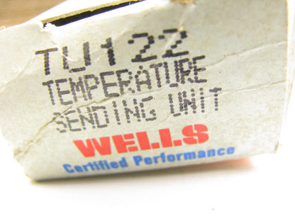 Wells TU122 Engine Coolant Temperature Sensor Sender Switch
