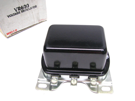 Wells VR600 Voltage Regulator, 6-volt For 50 Amp Generators