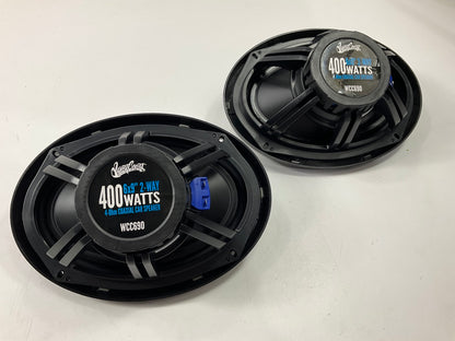 West Coast Customs WCC690 6'' X 9'' Coaxial Speakers, 400 Watts