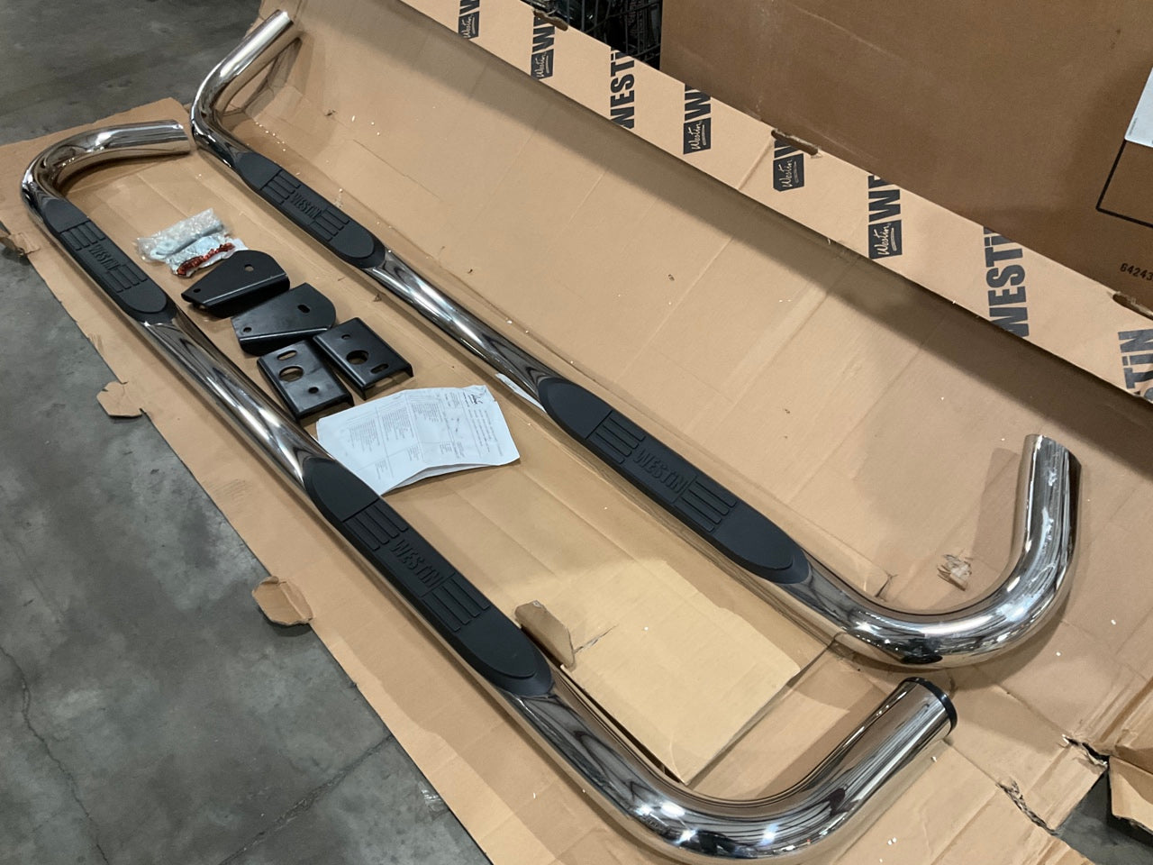MISSING HARDWARE - Westin 23-2400 3'' Side Step Nerf Bars 04-06 Tundra DOUBLE CAB