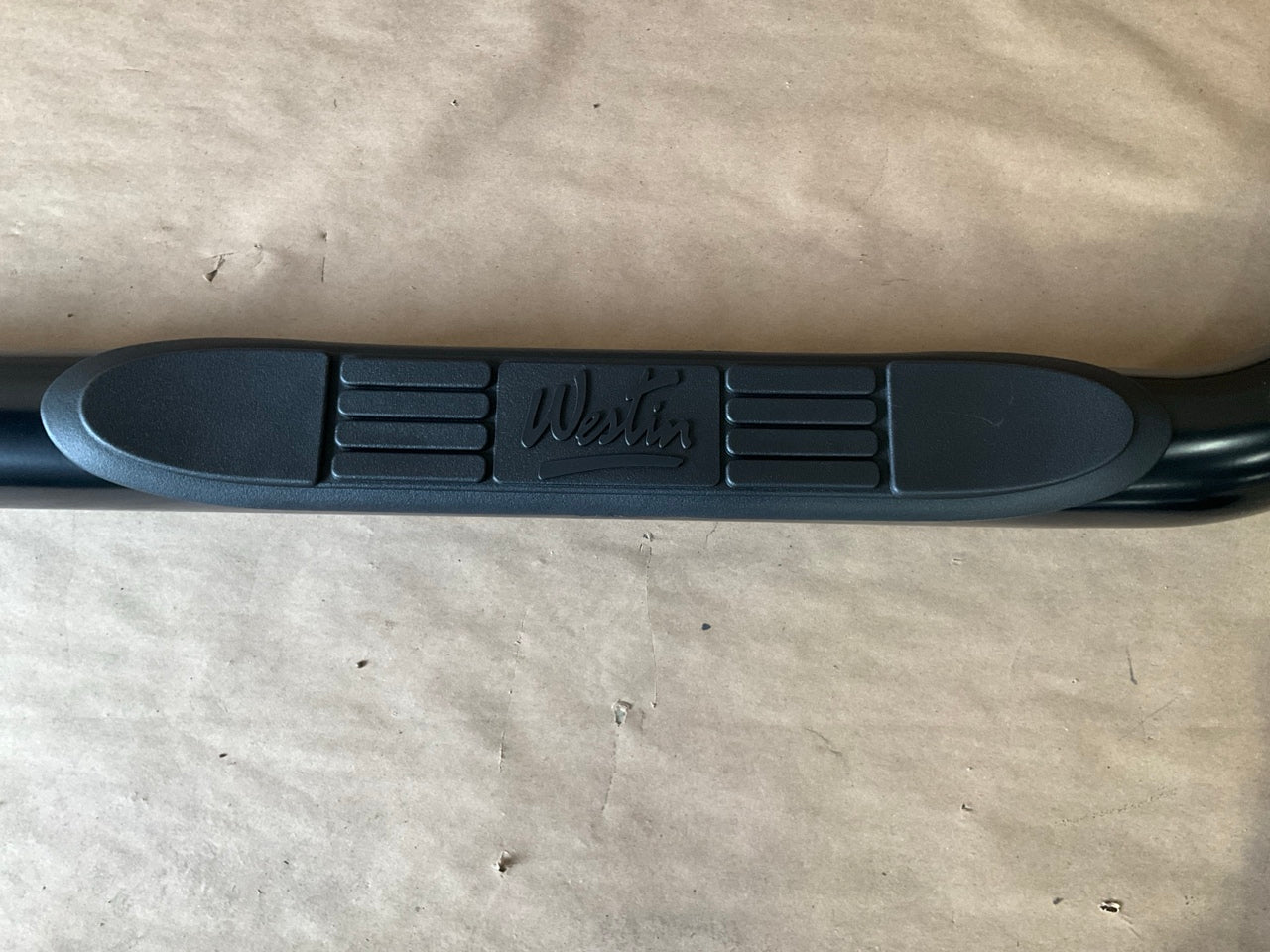 Westin 25-1255 Signature 3'' Round Cab Length Dual Step Nerf Bars, Black