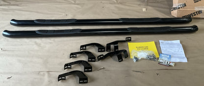 Westin 25-2775 Signature Series Black 3'' Round Step Bar 05-21 Tacoma Double Cab