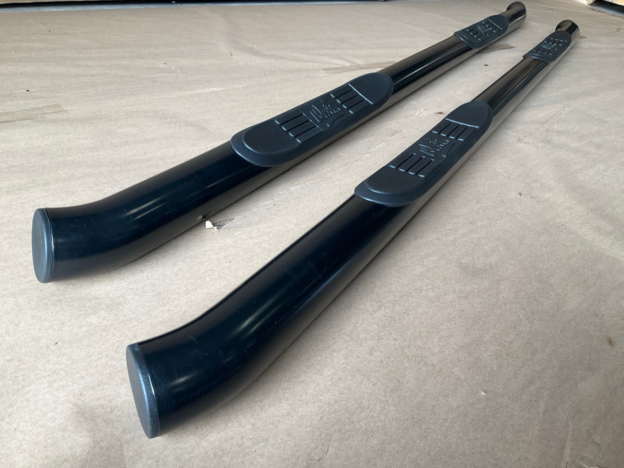 Westin 25-2775 Signature Series Black 3'' Round Step Bar 05-21 Tacoma Double Cab