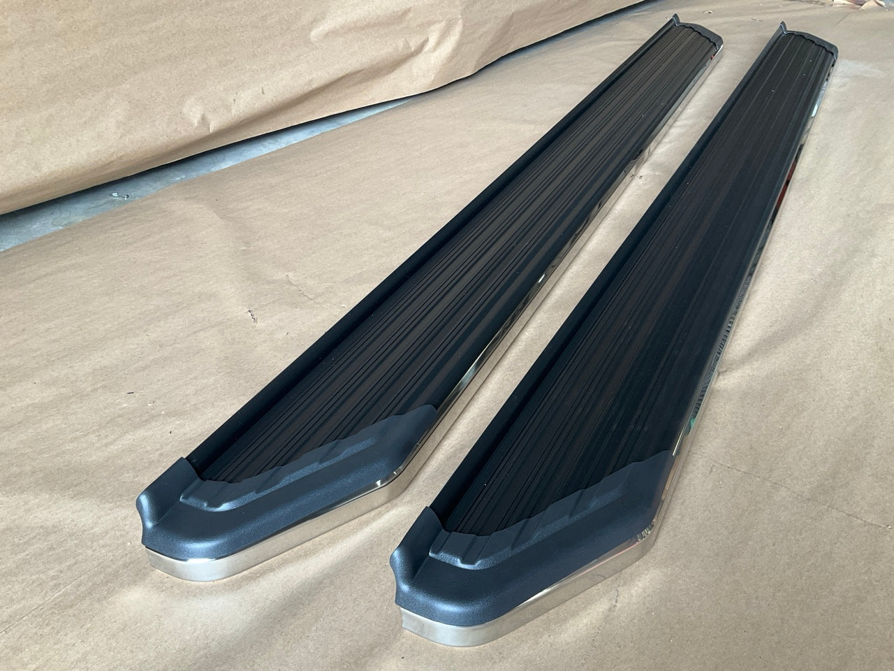 SCRATCH & DENT - Westin 28-21070 Stylized Stainless Steel Running Boards