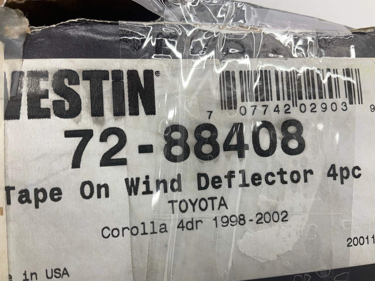 Westin 72-88408 Vent Visor Window Deflector