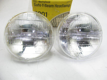 (x2) Vintage Westinghouse 4001 High Beam Light Bulbs For 4 Light Bulb System