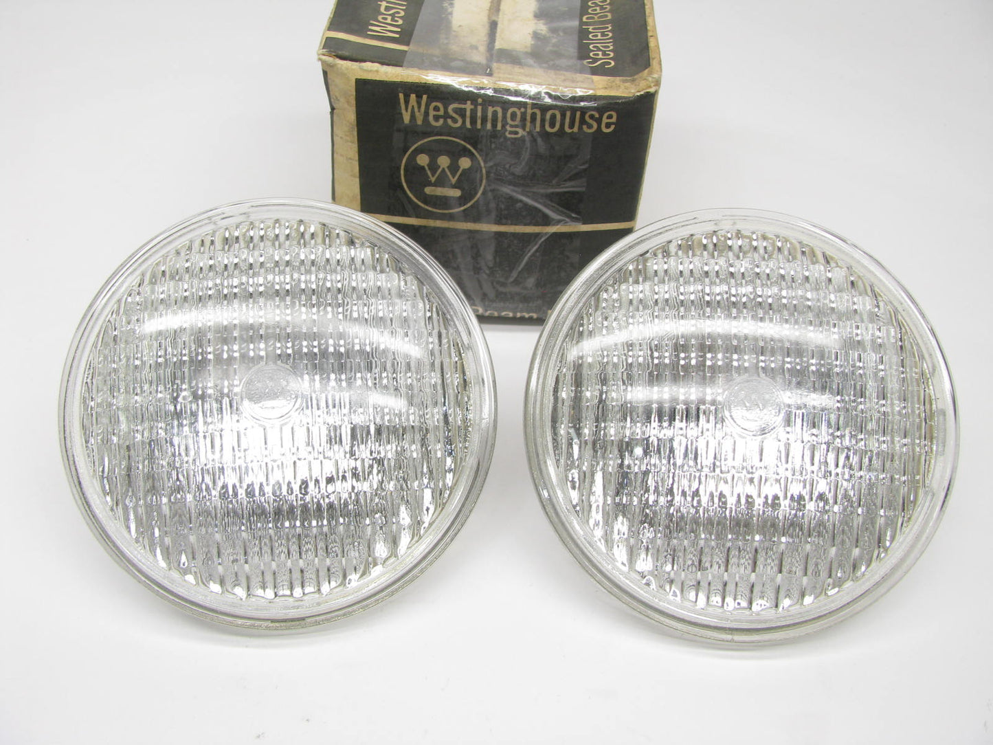(x2) GE 4510 - 25w 6.4v PAR36 Sealed Beam Light Bulb