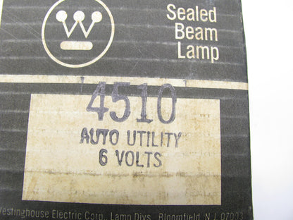 (x2) GE 4510 - 25w 6.4v PAR36 Sealed Beam Light Bulb