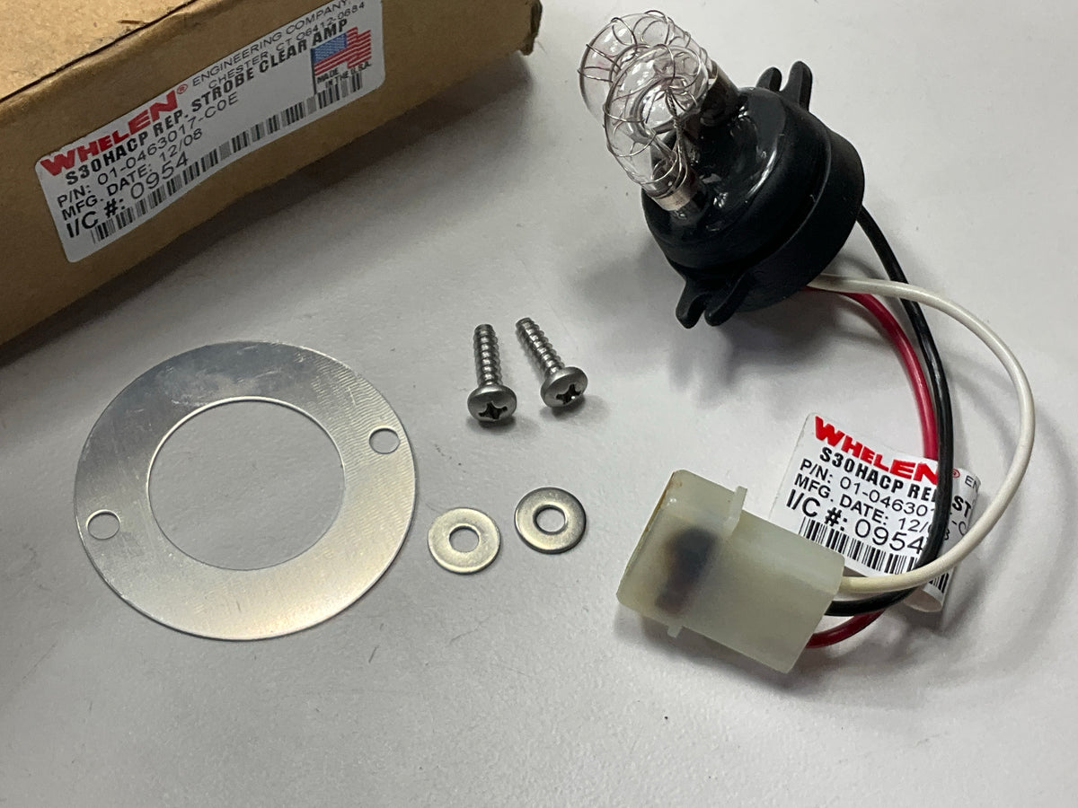 Whelen 01-0463017-C0E Replacement Clear Strobe Tube Light Bulb