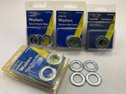 (20) White Knight 107744 Wheel Lug Nut Washers - Short Shank Mag