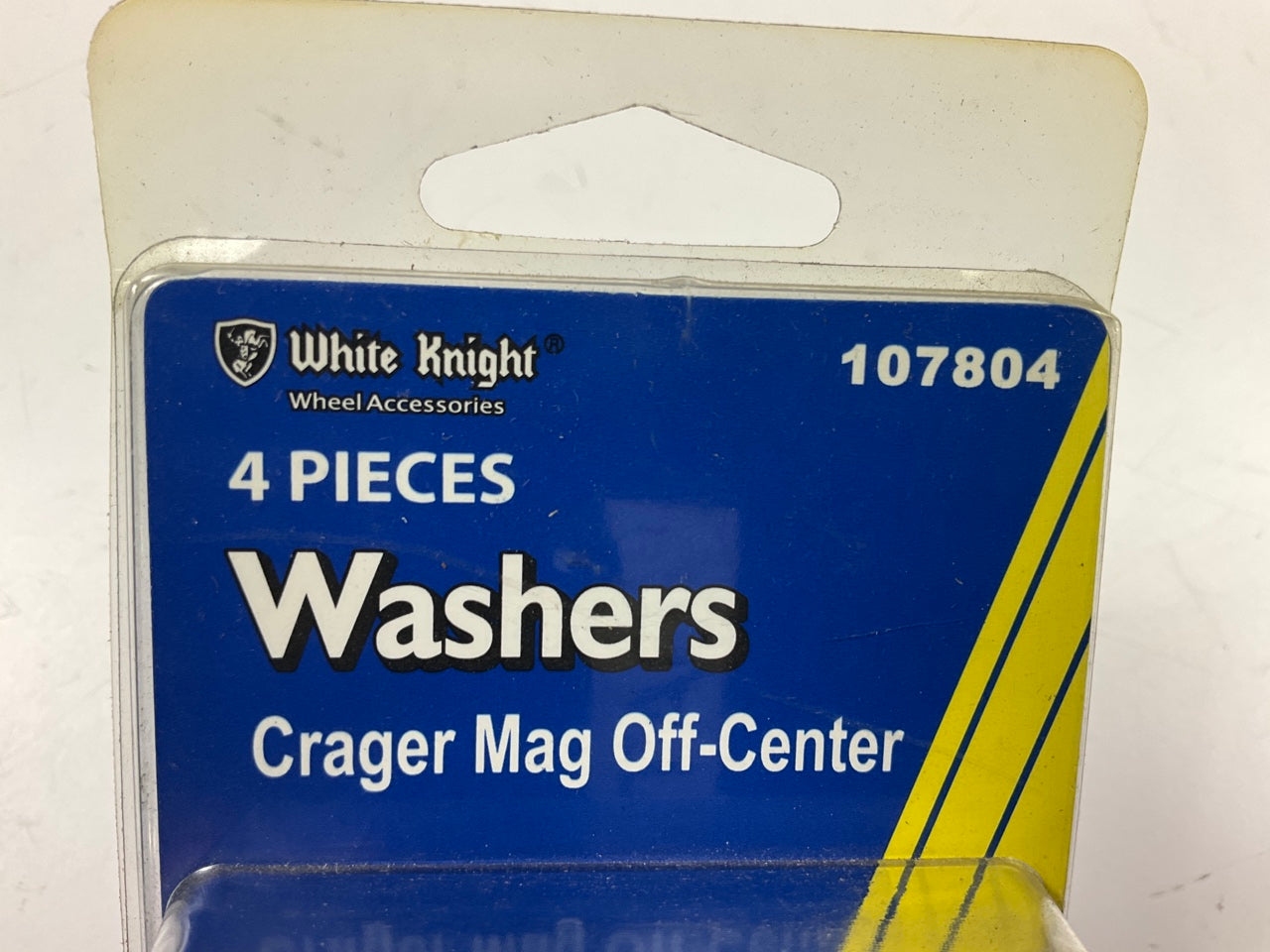 White Knight 107804 Wheel Lug Washers For Crager Mag Off-Center Wheels - 4/Pack