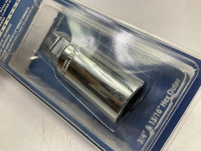 White Knight 108221 Lug Nut Wrench Adapter Soft Insert - 3/4'' & 13/16 (Exterior)