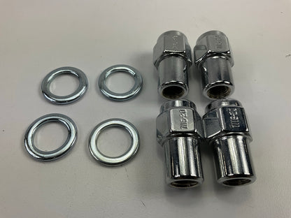 (20) White Knight 117404 Wheel Lug Nuts - 7/16'' RH, 13/16'' Hex, Standard Mag
