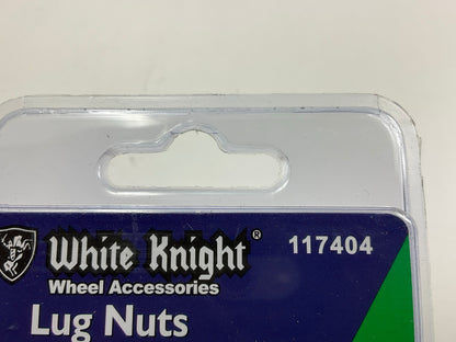 (20) White Knight 117404 Wheel Lug Nuts - 7/16'' RH, 13/16'' Hex, Standard Mag