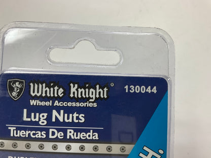 White Knight 130044 Wheel Lug Nuts - 1/2'' RH Duplex Acorn, 7/8'' Hex - 4/Pack