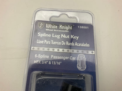 White Knight 138001  3/4'' & 13/16'' Hex Spline Key Adapter For Spline Lug Nuts